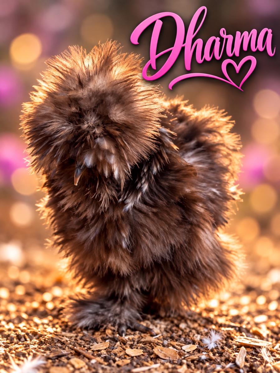 Dharma, Silkie hen