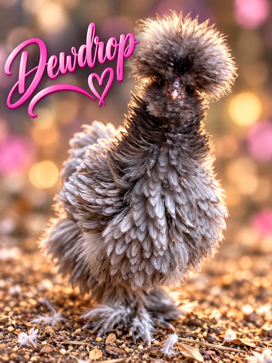 Sugar Tips, Silkie hen